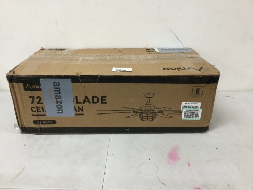 Amico 72" 8 Blade Ceiling Fan - Lot 2930
