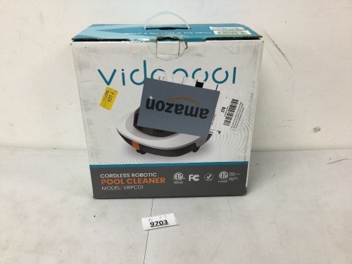VidaPool Cordless Robotic Pool Cleaner (VRPC01) - Lot 9703
