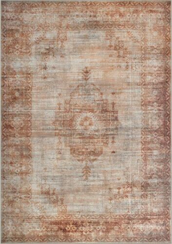 Large Machine Washable Boho Moroccan Distressed Area Rug, 9x12 - Lot 322
