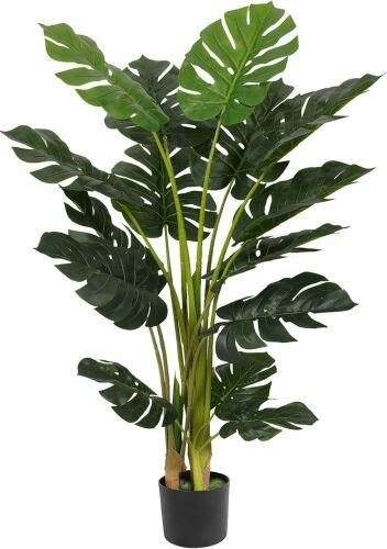 VIAGDO Artificial Monstera Deliciosa Plant 4ft - Lot 414