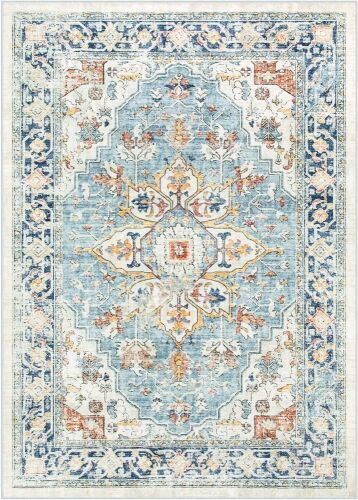 Boho Washable Rug 5x7 - Lot 522