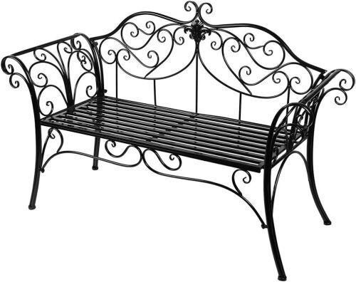 Outdoor Romantic Double Bench Seat  - Lot 565
