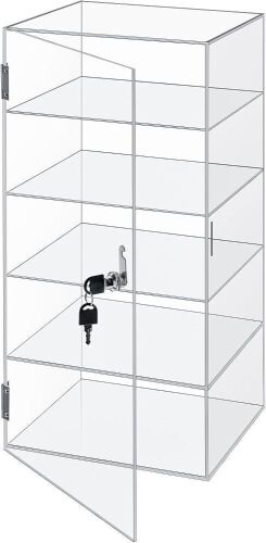 Barydat Acrylic Display Case with Lock - Lot 572