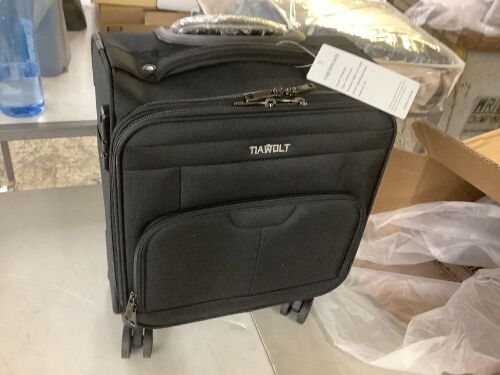Tiawolt Carry On Luggage - Corner Damaged - Lot 638