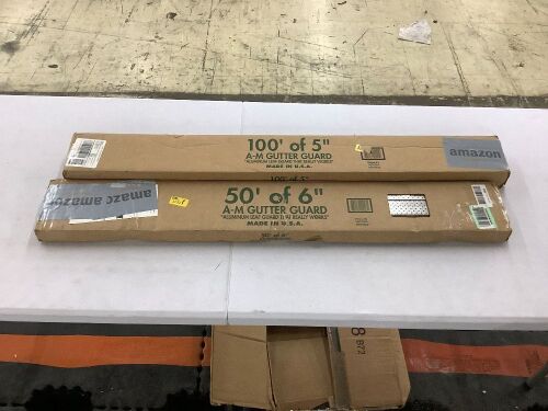 Lot of (2) Gutter Guard  - Lot 672