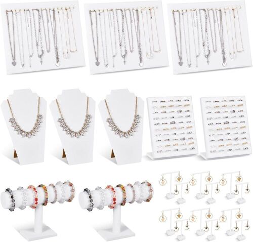 Henoyso 22 Pcs Velvet Jewelry Display Set  - Lot 114