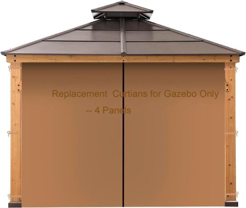 10‘x10' Replacement Gazebo Sidewalls, 4 Panels  - Lot 175