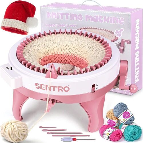 48 Needles Smart Weaving Loom Round Knitting Machine with Row Counter - Lot 245