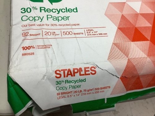 10 reams copy paper- total 5000 sheets - Lot 280