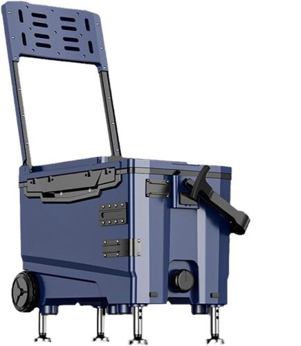 Insulated Fishing Tackle Box with Backrest  - Lot 92