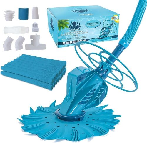 U.S. Pool Supply Octopus Professional Automatic Pool Vacuum Cleaner & Hose Set - Lot 135