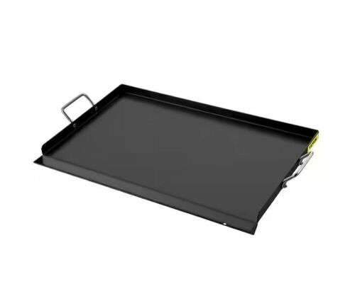 Carbon Steel Griddle Flat Top Plate with Handles 16 in. x 24 in. - Lot 158