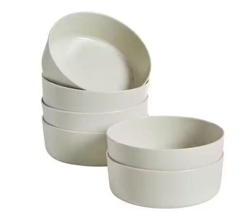Trenblay Melamine 7" Dinner Bowls, Set of 6   - Lot 231