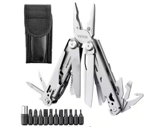 17 in 1 Multi Tool Pliers, Cutters, Knife, Scissors Ruler, Screwdrivers, Wood Saw, Can Bottle Opener  - Lot 234