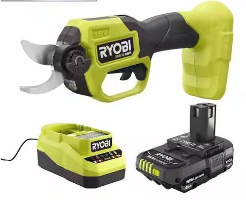 RYOBI ONE+ HP 18V Brushless Cordless Pruner with 2.0 Ah Battery and Charger  - Lot 243