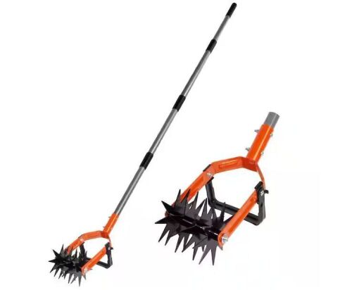73 in. Adjustable Rotary Cultivator Tool with Stainless Steel Pole - Lot 246