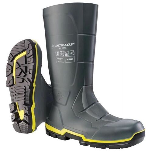 Dunlop AciFORT MetMAX Rubber Boots, Size 11  - Lot 380
