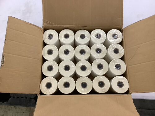 4x6 Direct Thermal Shipping Labels, 20 Rolls with 250 Labels/Roll, 1'' Core - Lot 382