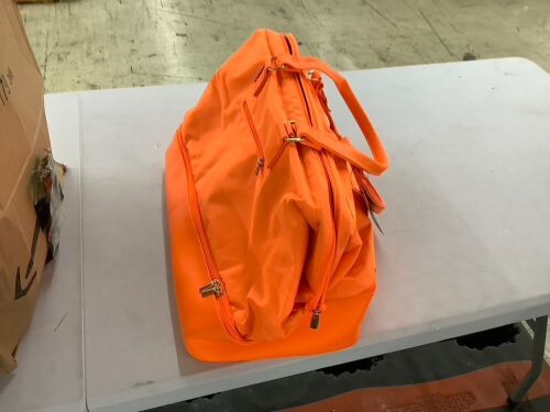 Uselike Orange Weekender Tote Bag  - Lot 384