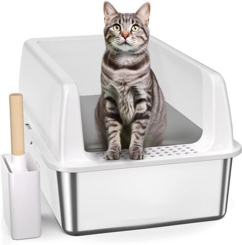 Stainless Steel Litter Box - Lot 396
