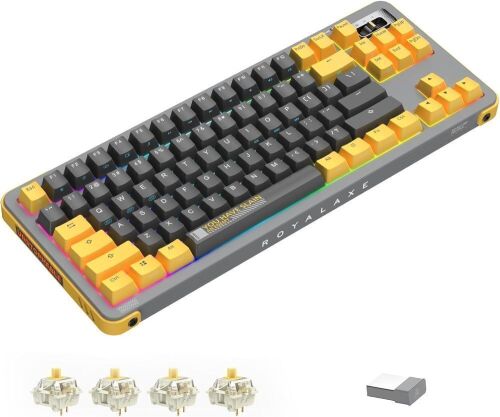 ROYALAXE Y87 TKL Wireless Mechanical Keyboard - Lot 397
