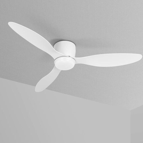 52" Low Profile Ceiling Fan with Light - Lot 432