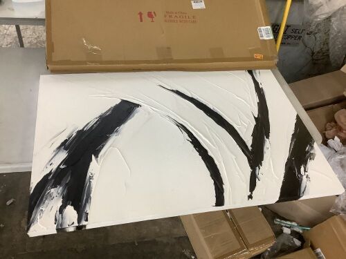 NANKAI Abstract Oil Painting 45" x 30"  - Lot 532