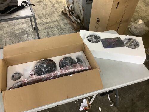 ocioc 52 inch Large Air Volume Ceiling Fans with Light, Reversible Quiet DC Motor and Remote - Lot 562