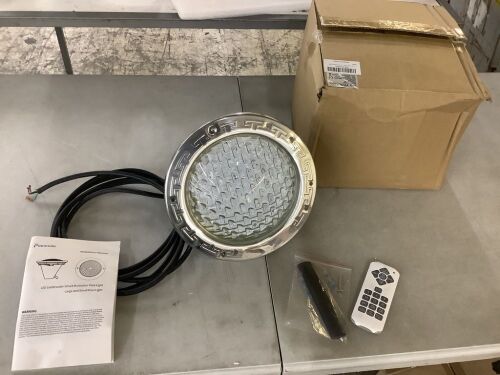 12V LED Color Changing Pool Light  - Lot 655