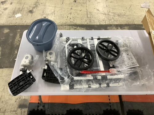 Shower Chair with Wheels  - Lot 756