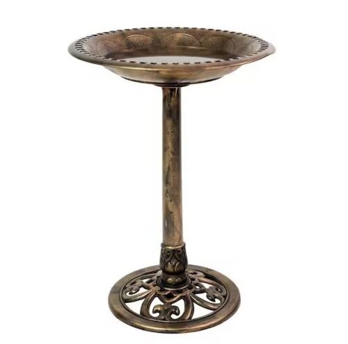 Acadia Brushed Bronze Birdbath  - Lot 165