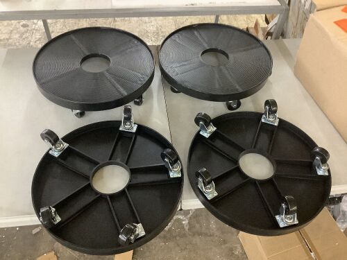 Lot of (4) 16 in. Plant Dolly/Caddy Black - Lot 168
