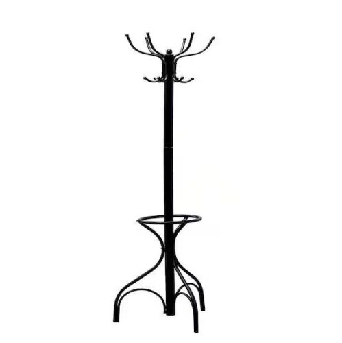 Homecraft Furniture Black 12-Hook Coat Rack 70" - Lot 211