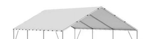 10 ft. x 20 ft. Carport Replacement Canopy Cover - Lot 222