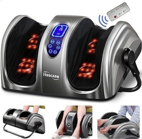 TISSCARE Shiatsu Foot Massager with Heat - Lot 412