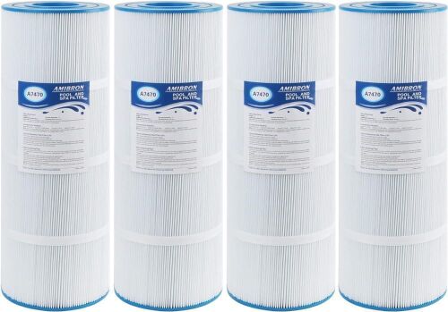 AmiBron C-7470 Pool Filter Cartridges, 4 Pack  - Lot 622