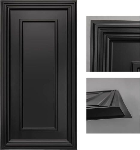 Art3d Black Drop Ceiling Tiles, 24x48in, 12-Pack - Lot 663