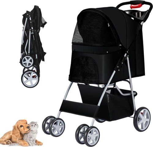 Azaeahom Pet Stroller - Missing 1 Kotter Pin  - Lot 171