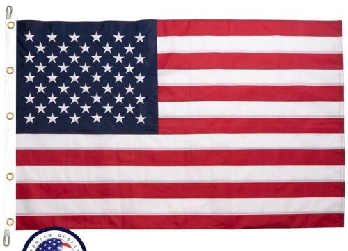 American Flag for Outside, Spun Polyester, 20' x 30'  - Lot 25