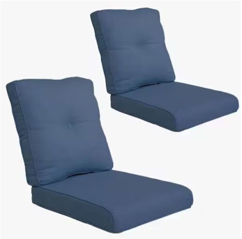 4-Piece CushionGuard Deep Seating Outdoor Lounge Chair Cushions 22 in. x 24 in.  - Lot 269