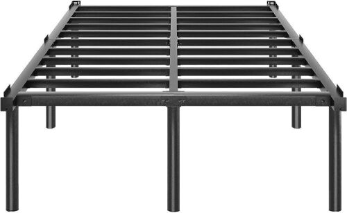  HAAGEEP 20 Inch Tall Platform Bed Frame Full Size  - Lot 370