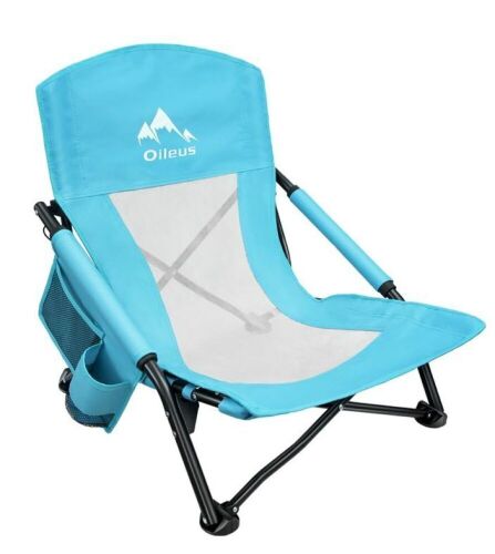 Oileus Folding Low Beach Chair - Cut in Bag  - Lot 708