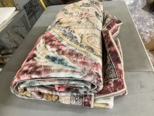 Washable Area Rug, Approx 6' x 9'  - Lot 304