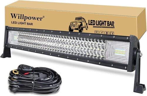 Willpower 32" LED Work Light Bar, Triple Row 405W - Lot 478