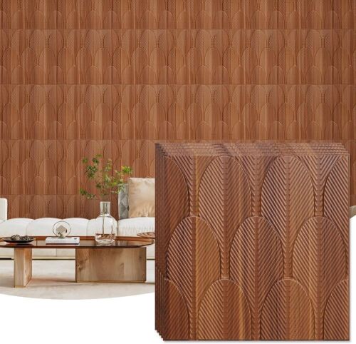STICKGOO 3D Decorative PVC Wall Panels, 12 Pack  - Lot 481