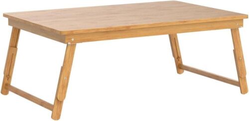Bamboo Coffee Table, Foldable, 33.5x17.7in - Lot 207