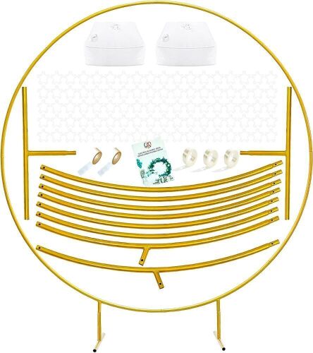 Metal Round Balloon Arch Kit  - Lot 299