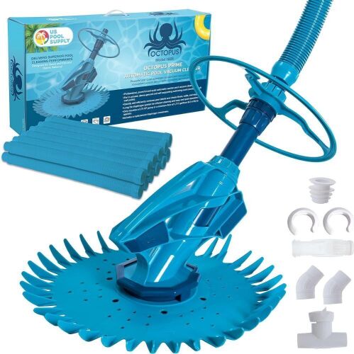  U.S. Pool Supply Octopus Prime Automatic Pool Vacuum Cleaner & Hose Set - Lot 408
