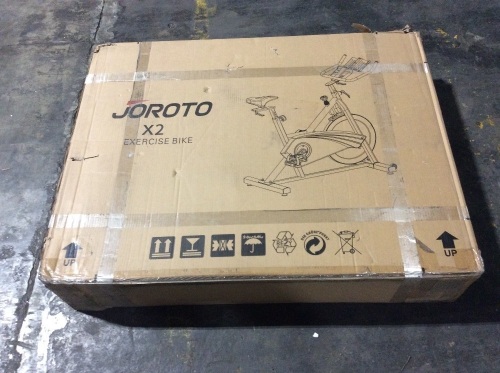 JOROTO X2 Belt Drive Indoor Cycling Bike with Magnetic Resistance - Lot 19
