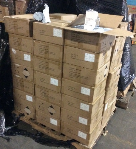 Pallet of (50) Cases of Aimersie 75% Ethanol Hand Sanitizer, 12 Bottles/Case - Lot 61